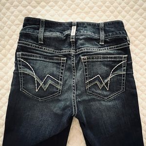 Ariat Jeans- Extra Long- size 25, frayed hem